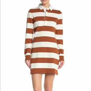 Veronica Beard striped polo rugby dress NWT small